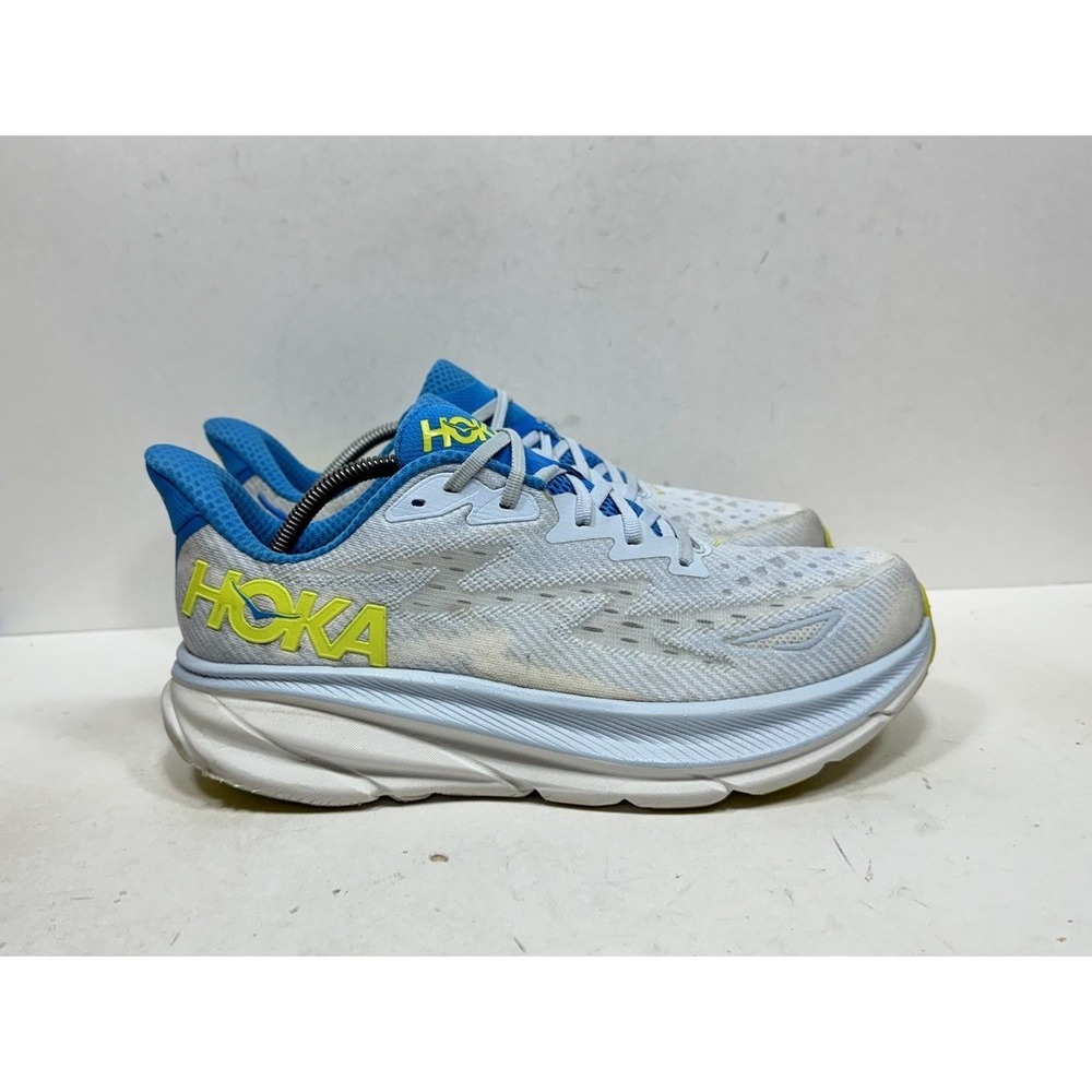 Hoka One One Clifton 9 Men's Size 11 2E Wide Ice Water 1132210 IWEP Running Shoe